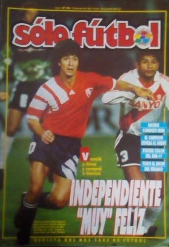 Solo Futbol 396 Independiente 1 River 0,miniposter Chaca