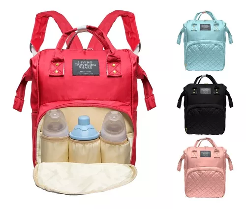 FREESOO Set 5 kits Bolsa de Mama Para Bebe Biberon Bolso Cambiador de  Pañales Bolsillo Maternal Bebé para Carro Carrito Biberón Colchoneta Comida