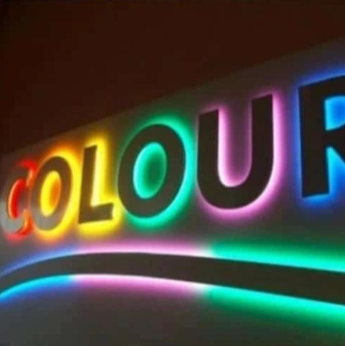 Corpóreos Luces Logotipos Retroiluminados Avisos Neon Flex