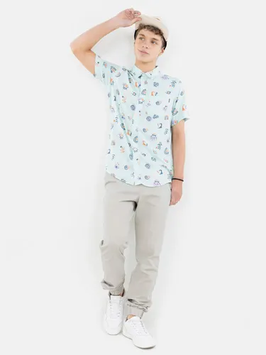 Camisa Mc Symbols Multicolor Infantil Maui And Sons