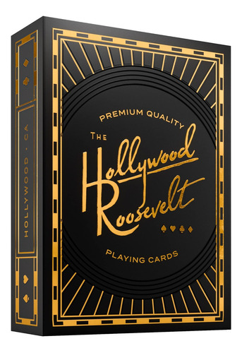 Naipes De Poker Mjm The Hollywood Roosevelt Jugando A La Npk