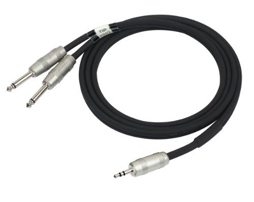Kirlin Cable Y 362pr 06 6 Feet 3.5mm Stereo Plug To Dual