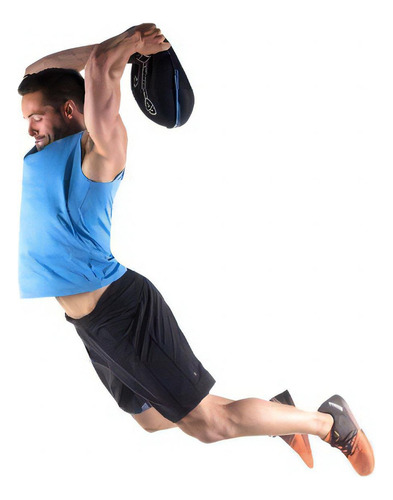 Pesa Rusa De Arena Crossfit Gym Sandbell 50lb/23kg Color Negro
