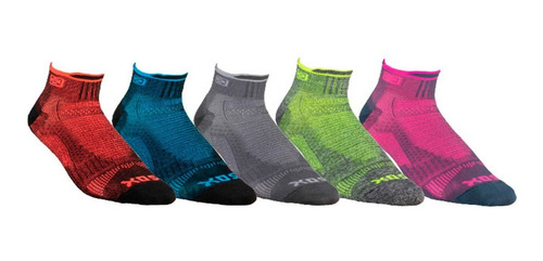 Imagen 2 de 6 de Soquete Medias Compresion Sox Running Maraton Trail
