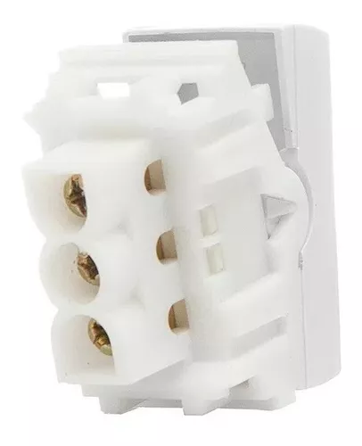 Llave De Luz Sica - 1 Interruptor Combinación - Blanca