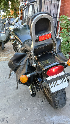 Moto Choper Color Negro Moto 350 Cc Unico Dueño