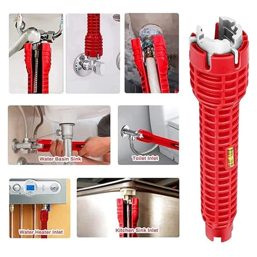 Llave Grifos Y Fregaderos 8 1, Llave Multifuncional Ant...