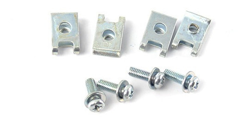 Imagem 1 de 1 de Parafuso Com Presilha 4x12 Fixar Carenagem Farol - Biz100 12