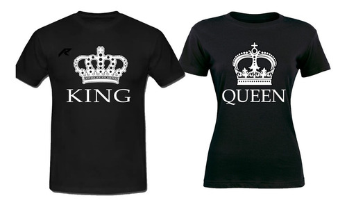 Playera Personalizada Para Pareja King Queen | MercadoLibre Playera Personalizada Para Pareja King Queen | MercadoLibre