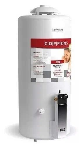 comprar Termotanque A Gas Coppens 80 Litros Pie O Colgar Selectogar7