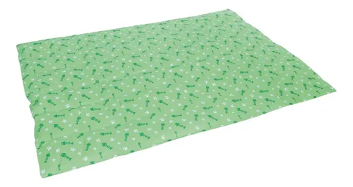 Manta Refrescante Para Verano Para Perros. Mpets 90cm X 60cm Color Verde