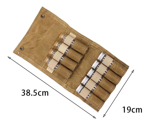 Estuche De Lona Para Barbacoa Juego De Mini Agujeros Caja De