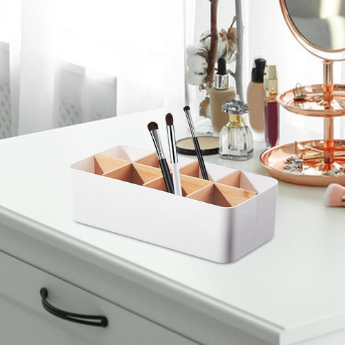 Organizador De Escritorio Moderno Para Guardar Cosméticos Y