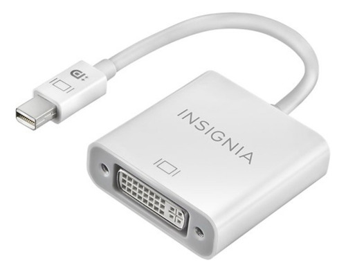 Adaptador Mini Displayport A Dvi Insignia - Blanco
