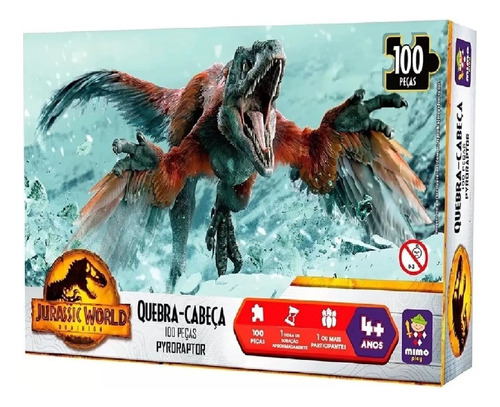 Quebra Cabeça Jurassic World Pyroraptor Mimo 2083