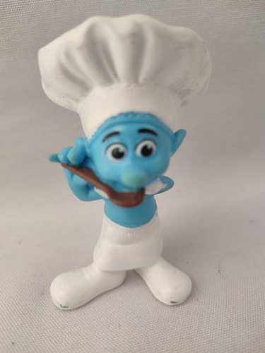 Figura Pitufo Cocinero Los Pitufos Mcdonalds (Usado)