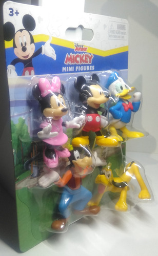 Disney Junior Mickey Mini Figures. 5 Figuras Mickey, Donald (Usado)