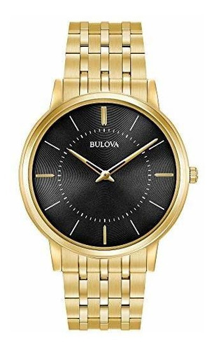 Reloj De Cuarzo Analógico Para Hombre Bulova Con Correa De A