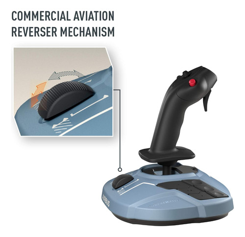 Palanca De Lado Thrustmaster, For Tca Edición Airbus (pc)