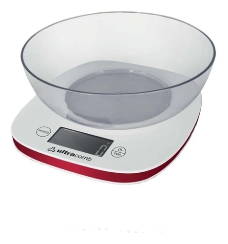Imagen 1 de 8 de Balanza Digital Ultracomb De Cocina Con Bowl Bl-6002
