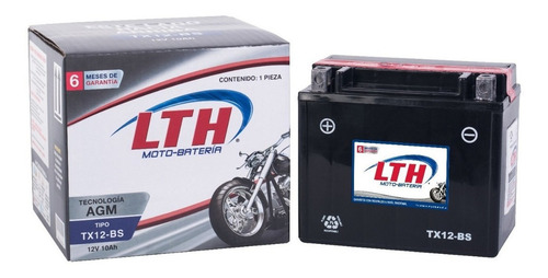 Batería Moto Lth Honda Cn250 Helix 250cc - Tx12-bs