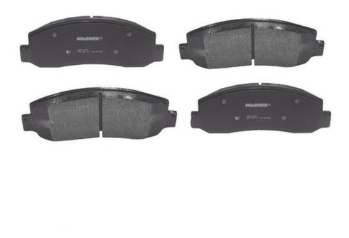 Balata Delantera Fibra Carbono Lobo 06-08 Wgn