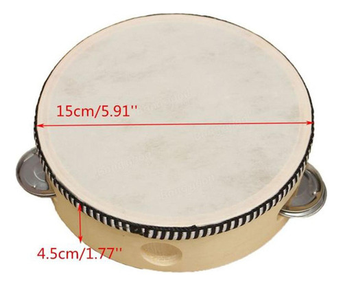 6 Tambourine Tambor Tambor Tambor Tambor Hand Drum Tambor