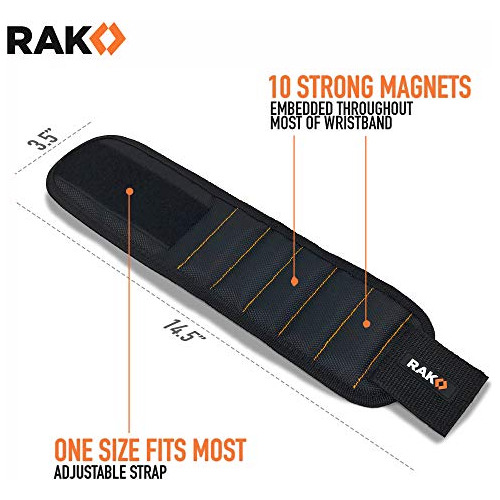 Pulsera Magnetica Con Fuertes Imanes Para Sujetar Tornillos
