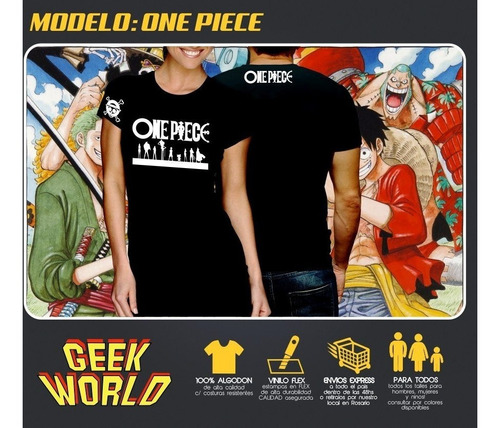 Remeras Geek! - One Piece - Geekworld Rosario