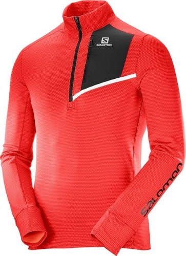 Remera Salomon - Trail Running - Fast Wing Mid - Hombre