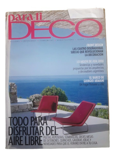 Revista Para Ti Deco N° 93 Noviembre 2006