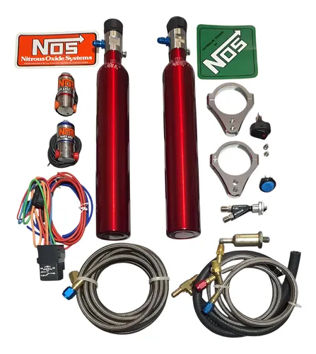 Kit Nitro Nos Moto/ Jet Ski Óxido Nitroso Molhado 2 Garrafas
