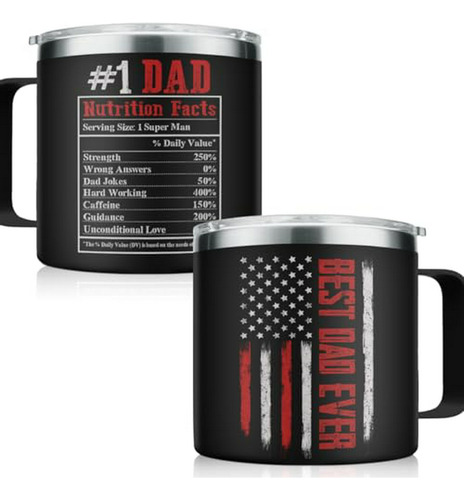 Taza De Café Aislada  Mejor Papá  Compatible Con Regalos De 