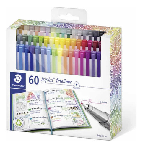 Staedtler Rotuladores Staedtler 60 Unidades Caja Cartón