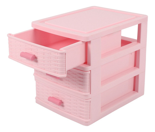 Caja De Almacenamiento De Joyas De 3 Compartimentos Con Dise