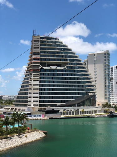 Imagen 2 de 17 de Departamento En Shark Tower Cancún, Puerto Cancún.(1206)