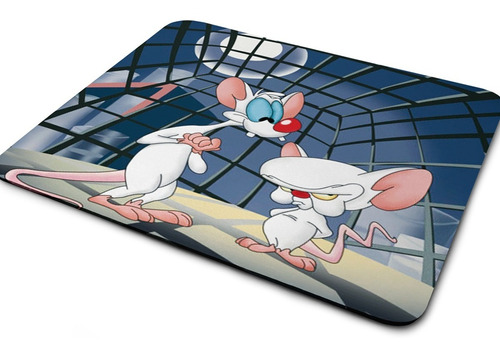 Mouse Pad Niños Caricaturas Pinky Y Cerebro Animaniacs 