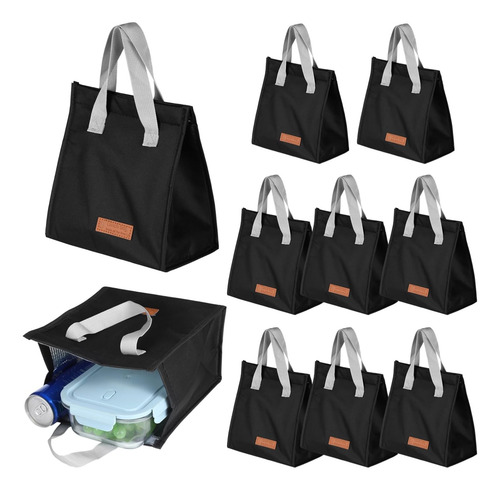 Bolsas Aisladas De Almuerzo Reutilizables Con Aluminio 10 Un