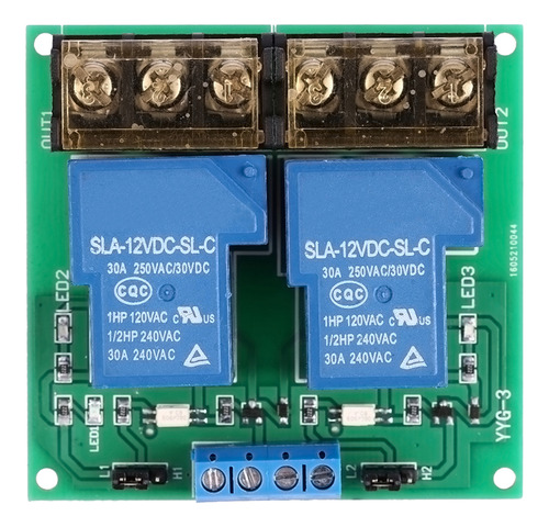 Relay Module. Canals Dc 12v 30a Optoacoplator Alta/baja Co