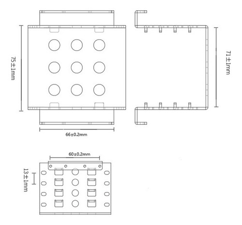Soporte Interno Para 2 Unidades De Disco Duro De 3,5 A 2,5 P