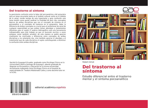 Libro: Del Trastorno Al Síntoma: Estudio Diferencial Entre E