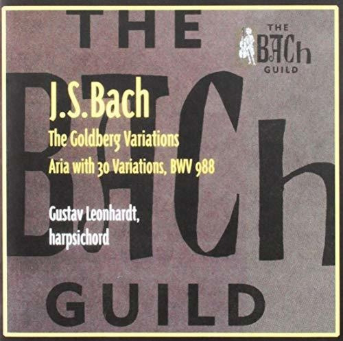 Goldberg Variations En Clavecín. Leonhardt. Vanguard Clás.
