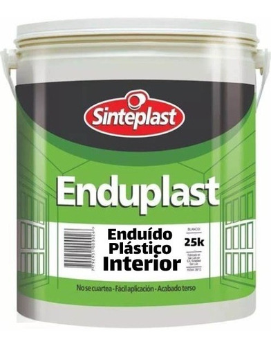 Enduido Sinteplast Enduplast 25k - Yanina