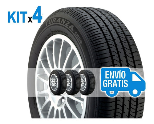 Kit 4u 195/65 R15 Turanza Er 30 Envío $0 + 4 Válvulas Gratis