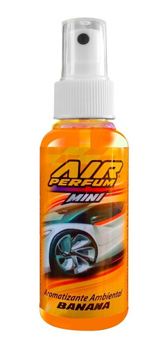 Aromatizante De Auto Y Hogar Mini Air Perfum C/gatillo 100cc Fragancia Banana