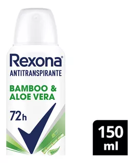 Rexona Desodorante En Aerosol Bamboo Aloe Vera