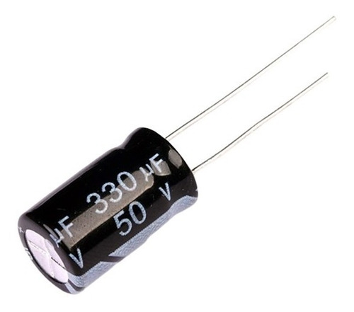 Condensador - Filtro - Capacitor 50v 330uf Electrolitico