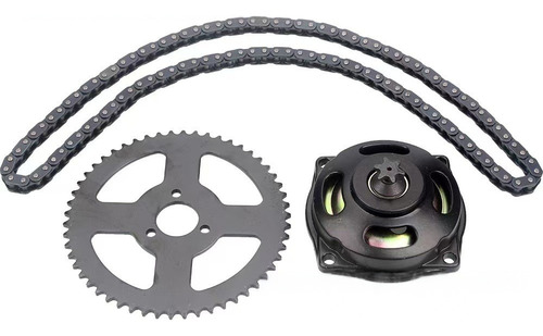 T8f 54piñón Trasero,cadena,6t Caja De Cambios Para 49cc Moto