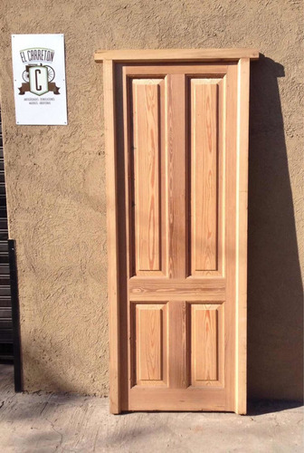 Elcarreton Puerta De 1 Hoja Pinotea 80x210 Cm