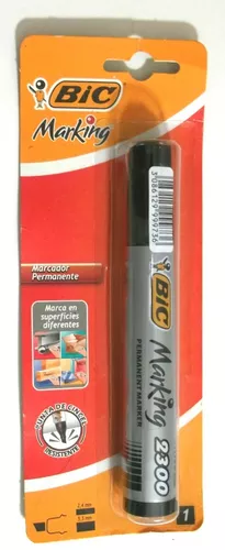 Comprar Marcador Bic Permanente 2300 Negro - unidad